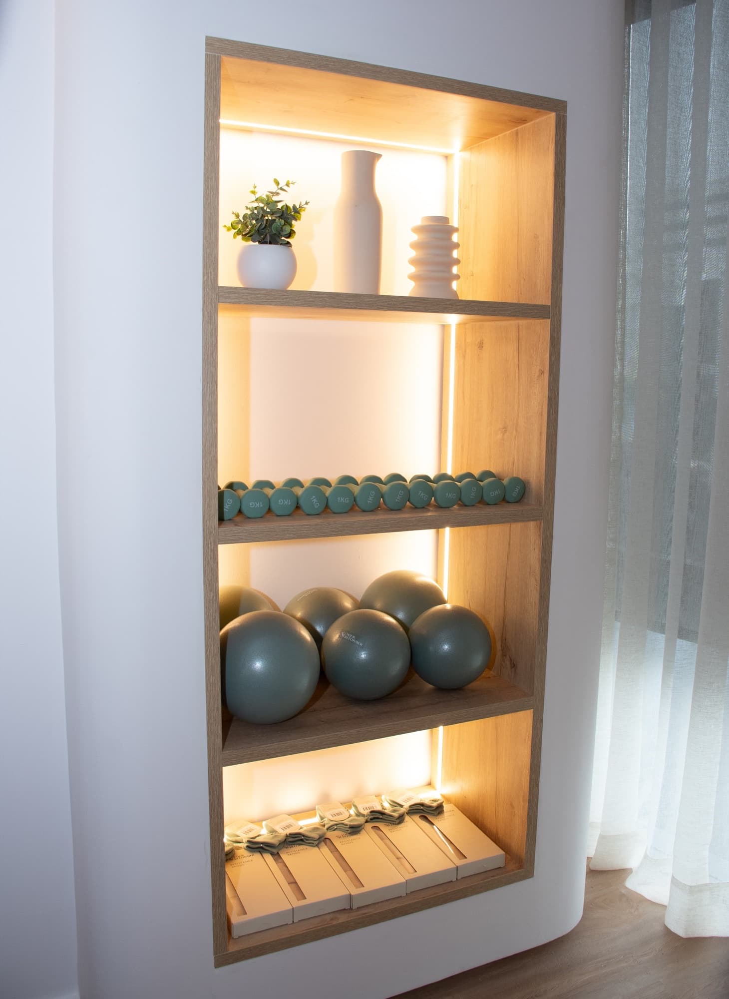 Espacio de Pilates Reformer en Aliva Pilates Studio