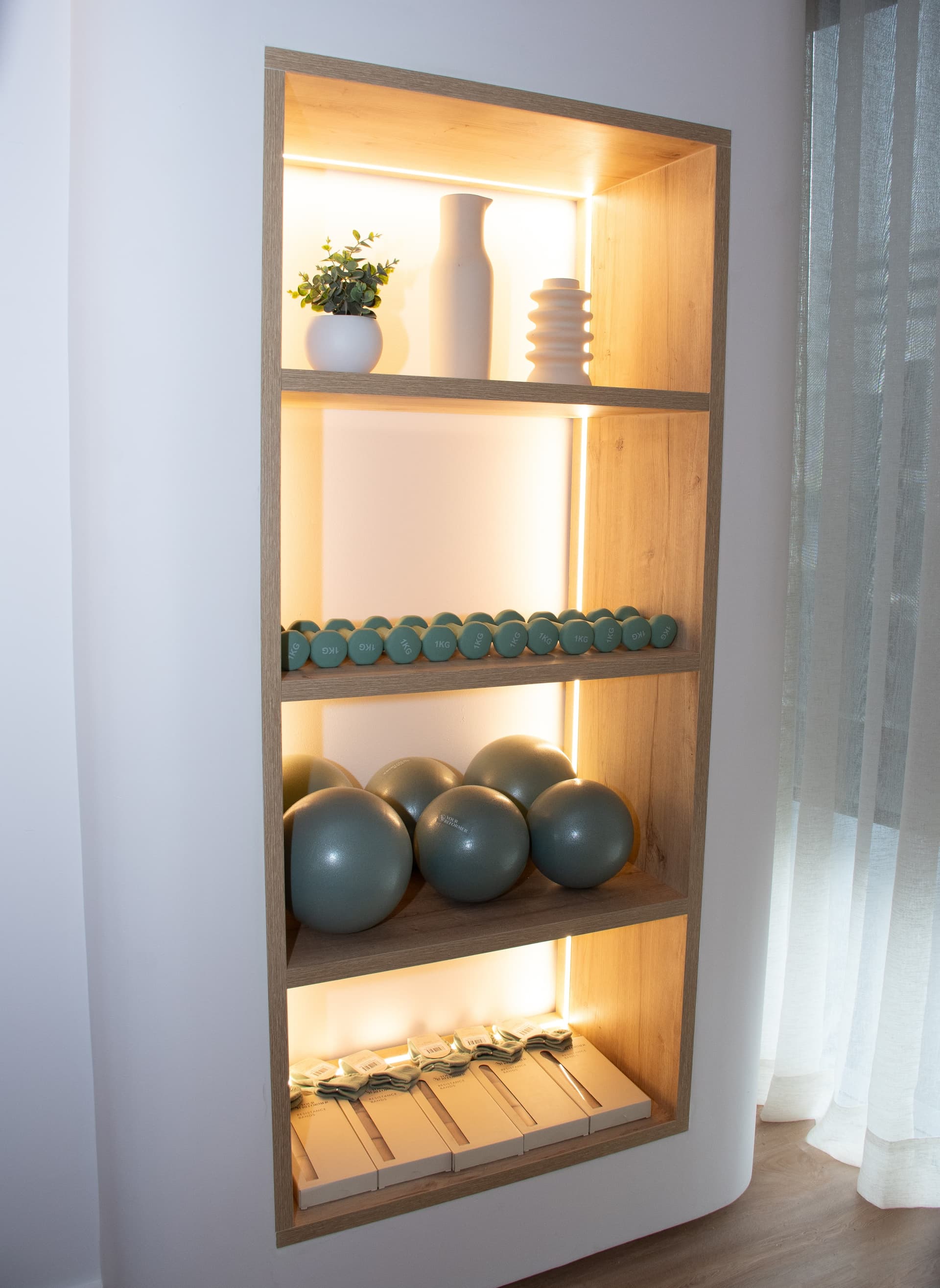 Espacio de Pilates Reformer en Aliva Pilates Studio